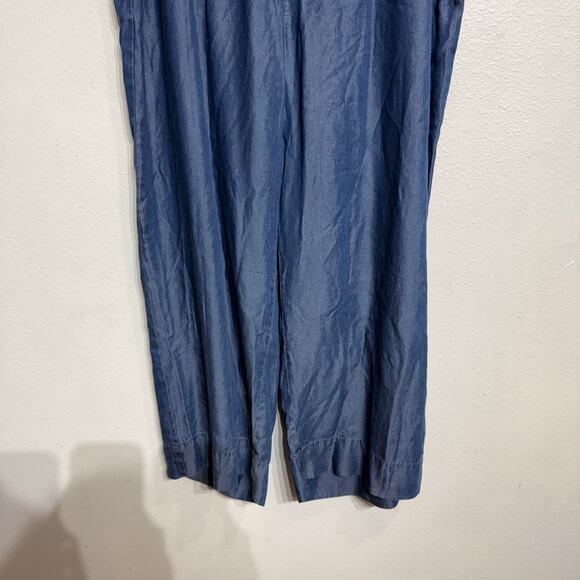 Bar III Blue Medium Wash Chambray High Rise Pull On Pants Sz 2X NWT - Picture 3 of 10